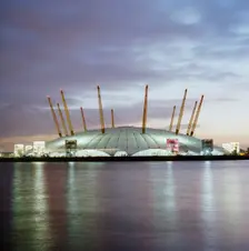 Millennium Dome, Drawdock Road, Greenwich, London, 10/02/1999. Creator: John Laing plc
