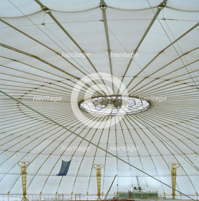 Millennium Dome, Drawdock Road, Greenwich, London, 28/01/1999. Creator: John Laing plc.