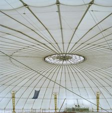 Millennium Dome, Drawdock Road, Greenwich, London, 28/01/1999. Creator: John Laing plc