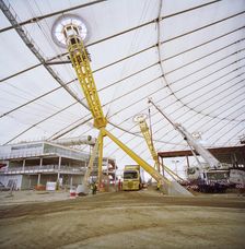 Millennium Dome, Drawdock Road, Greenwich, London, 28/01/1999. Creator: John Laing plc