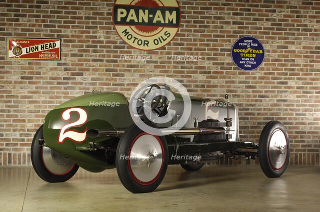 MILLER 122 supercharged 1923. Artist: Simon Clay.