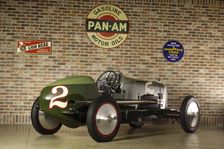 MILLER 122 supercharged 1923. Artist: Simon Clay