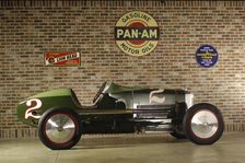 MILLER 122 supercharged 1923. Artist: Simon Clay