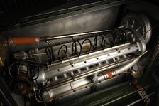 MILLER 122 supercharged 1923. Artist: Simon Clay