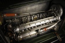 MILLER 122 supercharged 1923. Artist: Simon Clay