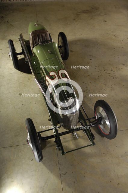 MILLER 122 supercharged 1923. Artist: Simon Clay.