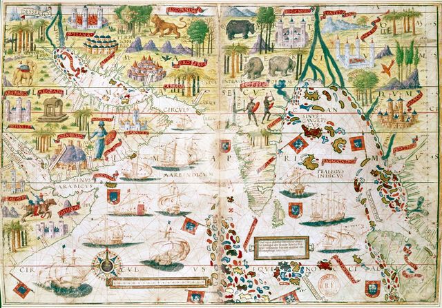 Miller Atlas, c1519. Artist: Unknown