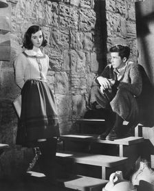 Millie Perkins and Richard Beymer in "The Diary of Anne Frank", 1959. Creator: Unknown