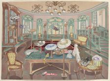 Millinery Shop, 1905, 1935/1942. Creator: Perkins Harnly