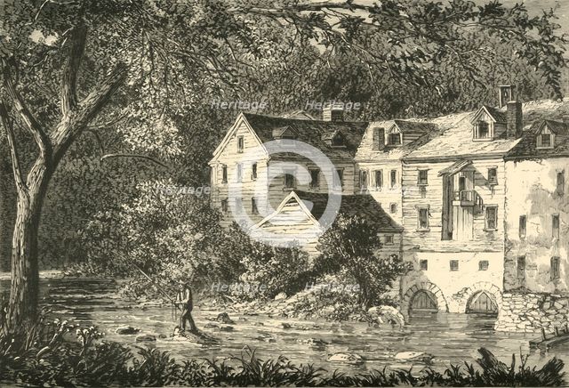 'Mills at Rockland', 1872. Creator: John Filmer.