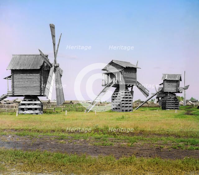 Mills (in Yalutorovsk district of Tobolsk Province), 1912. Creator: Sergey Mikhaylovich Prokudin-Gorsky.