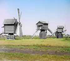 Mills (in Yalutorovsk district of Tobolsk Province), 1912. Creator: Sergey Mikhaylovich Prokudin-Gorsky