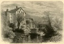 Mills on Blackstone River 1872. Creator: William Hamilton Gibson
