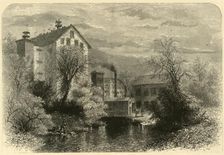 Mills on Blackstone River 1872. Creator: William Hamilton Gibson