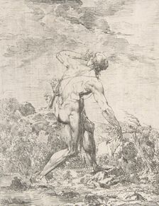 Milo of Croton,.n.d., n.d.. Creator: Philippe Auguste Hennequin