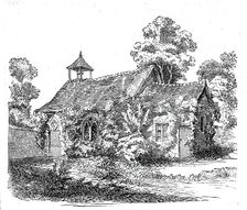 Milston Church, 1844. Creator: Unknown