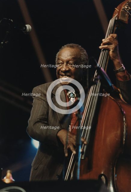 Milt Hinton, North Sea Jazz Festival, Netherlands 1991. Creator: Brian Foskett.
