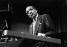 Milt Jackson, Brecon Jazz Festival, Powys, Wales, 1997. Creator: Brian Foskett