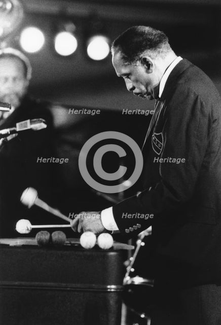 Milt Jackson, Brecon Jazz Festival, Powys, Wales, 1997. Creator: Brian Foskett.