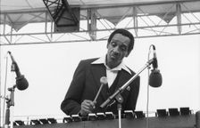 Milt Jackson, Capital Jazz Festival, Alexandra Palace, London, 7/79. Creator: Brian O'Connor