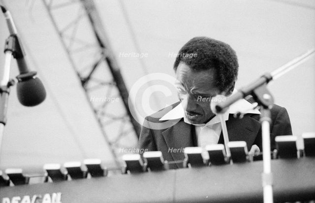 Milt Jackson, Capital Jazz Festival, Alexandra Palace, London, 7/79. Creator: Brian O'Connor.