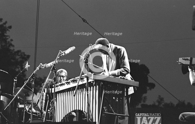 Milt Jackson, Capital Jazz Festival, Knebworth, Herts, 7/82. Creator: Brian O'Connor.