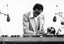 Milt Jackson, Capital Radio Jazz Festival, Alexandra Palace, London, 1979. Creator: Brian Foskett