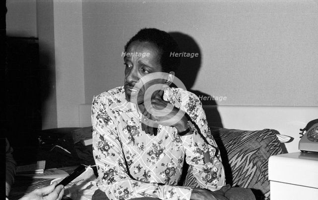 Milt Jackson, London, 1975. Creator: Brian O'Connor.