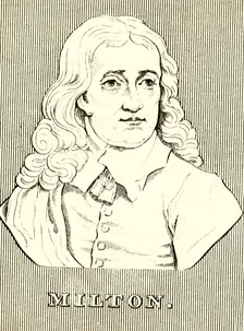 Milton (1608-1674), 1830. Creator: Unknown