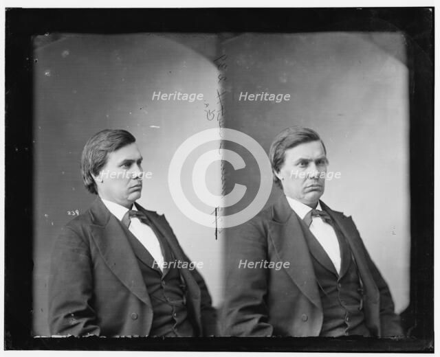 Milton A. Candler of Georgia, between 1865 and 1880. Creator: Unknown.