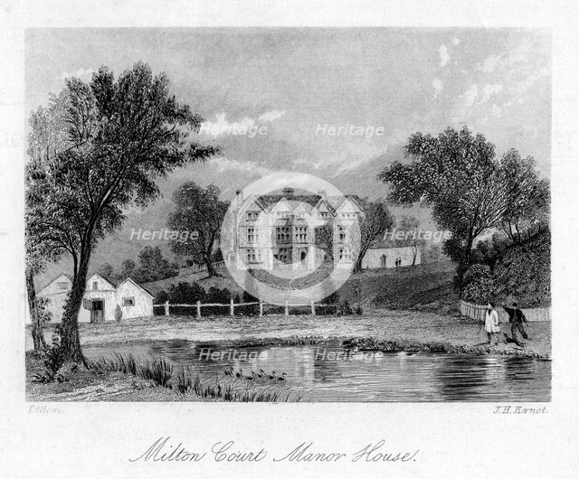 Milton Court Manor House, Surrey, 18th century.Artist: J H Kernot