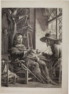 Milton Dictating to Ellwood the Quaker, 1804/05. Creator: James Barry