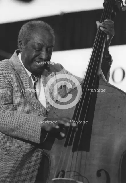 Milton Hinton, The March of Jazz, Clearwater Beach, Florida, 1997. Creator: Brian Foskett.