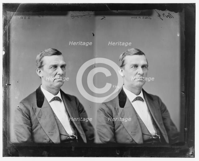 Milton J. Durham of Kentucky, 1865-1880. Creator: Unknown.