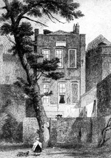 Milton's House in Petty France, Westminster, London 1923.Artist: Rischgitz Collection