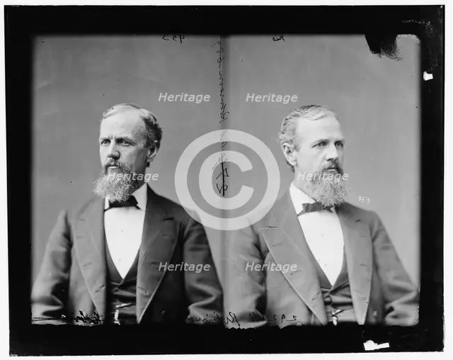 Milton S. Robinson of Indiana, 1865-1880. Creator: Unknown.