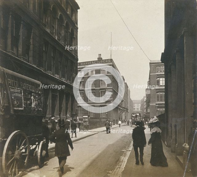 Milton Street, London, c1920. Artist: Anon