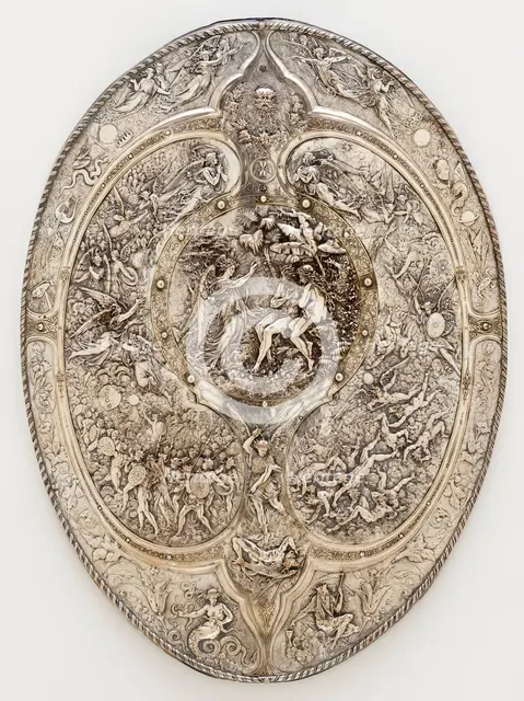 Milton Shield, 1866. Creators: Léonard Morel-Ladeuil, Elkington & Company.