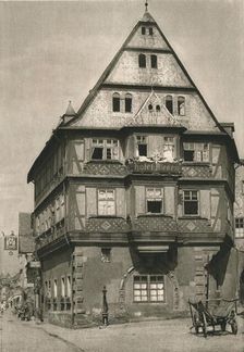 Miltenberg a. Main - Gasthaus zum Riesen, 1931. Artist: Kurt Hielscher