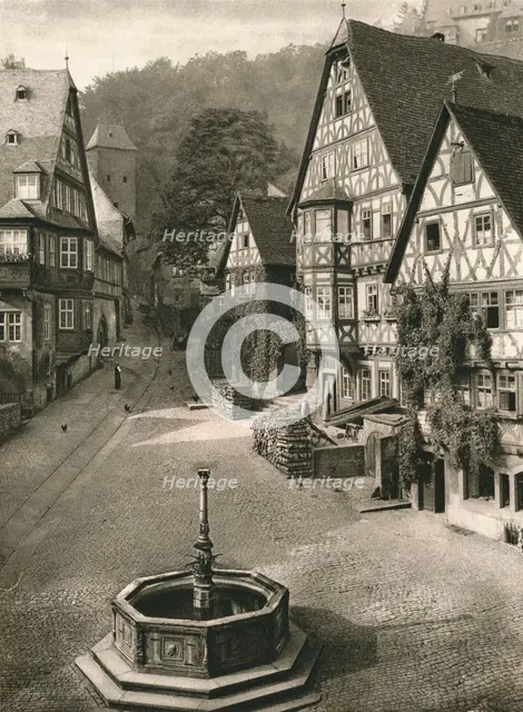 'Miltenberg a. Main - Schnatterloch', 1931. Artist: Kurt Hielscher.