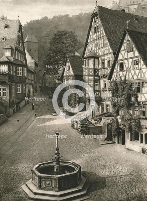 'Miltenberg a. Main - Schnatterloch', 1931. Artist: Kurt Hielscher.