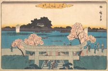 Mimeguri Zutsumi Matsuchiyama Embo, ca. 1842., ca. 1842. Creator: Ando Hiroshige