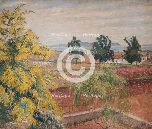 Mimosa Lavendou, 1923. Creator: Lucien Pissarro.