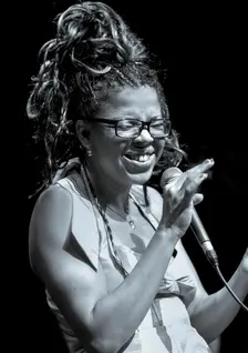 Mina Agossi, 2011. Artist: Alan John Ainsworth