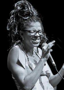 Mina Agossi, 2011. Artist: Alan John Ainsworth