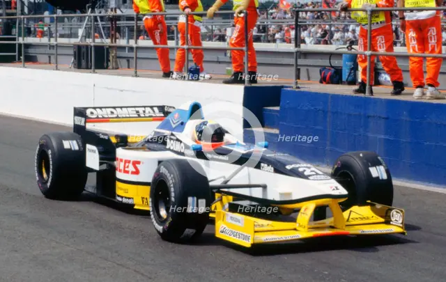Minardi M197, J. Trulli, 1997 British Grand Prix at Silverstone. Creator: Unknown.