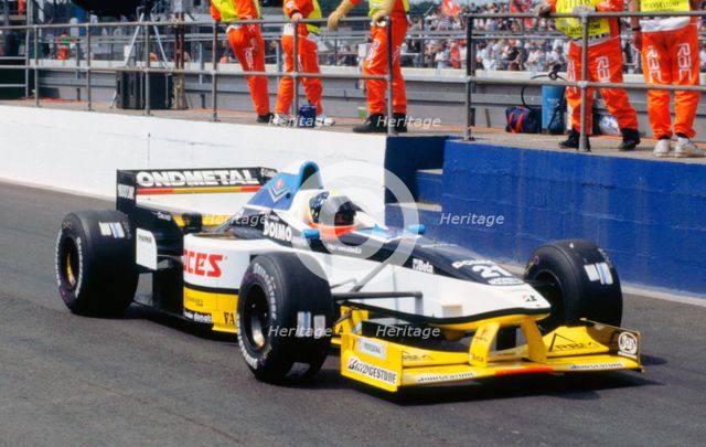 Minardi M197, J. Trulli, 1997 British Grand Prix at Silverstone. Creator: Unknown.