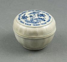 Minature Covered Box with Plant Motif, Late 15th/early 16th century. Creator: Unknown