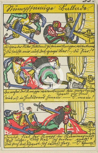 Mindless Ballad (Stumpfsinnige Ballade), 1911. Creator: Moritz Jung.