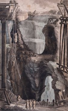 Mine, End of 18th-early 19th century. Creator: Gillberg, Carl Gustaf (1774-1855)